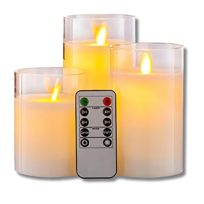 Bougies LED Décoratives Dimmables pour Intérieur