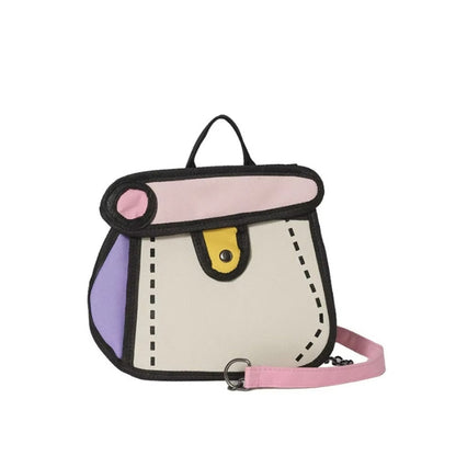 Sac à Main Femme à Fermeture Éclair et Bretelle Réglable