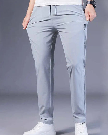 Pantalon de jogging confortable avec cordons et coupe ajustée