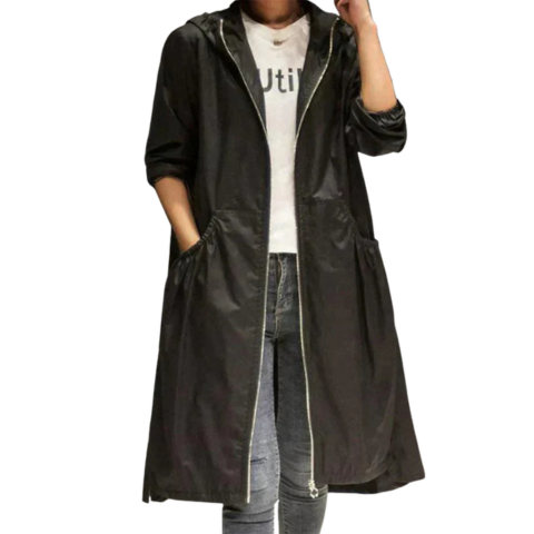 Veste de pluie femme légère et étanche