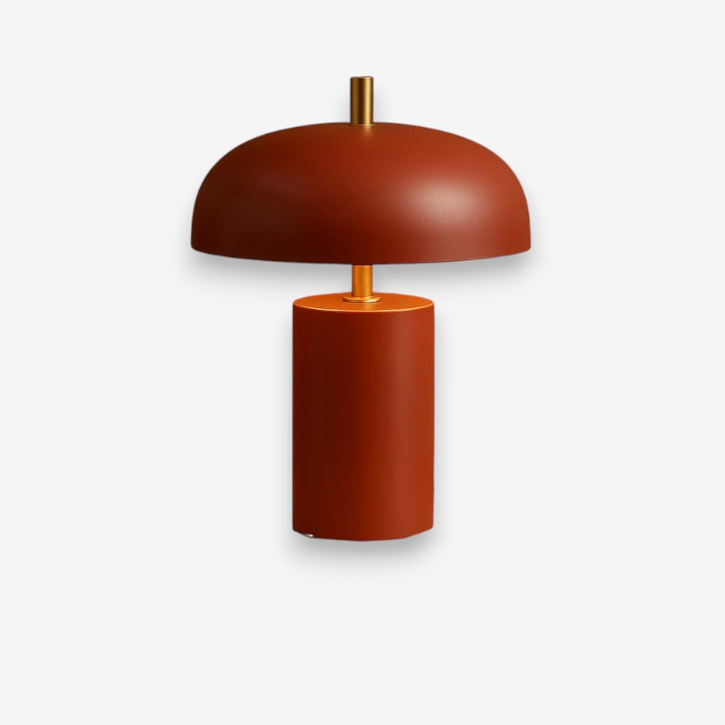 Lampe de Table en Métal Style Vintage Éclairage Chauffant
