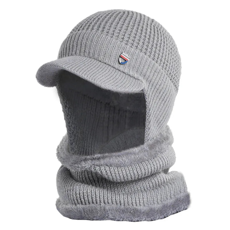 Casquette Hiver Chaude et Douce pour Homme