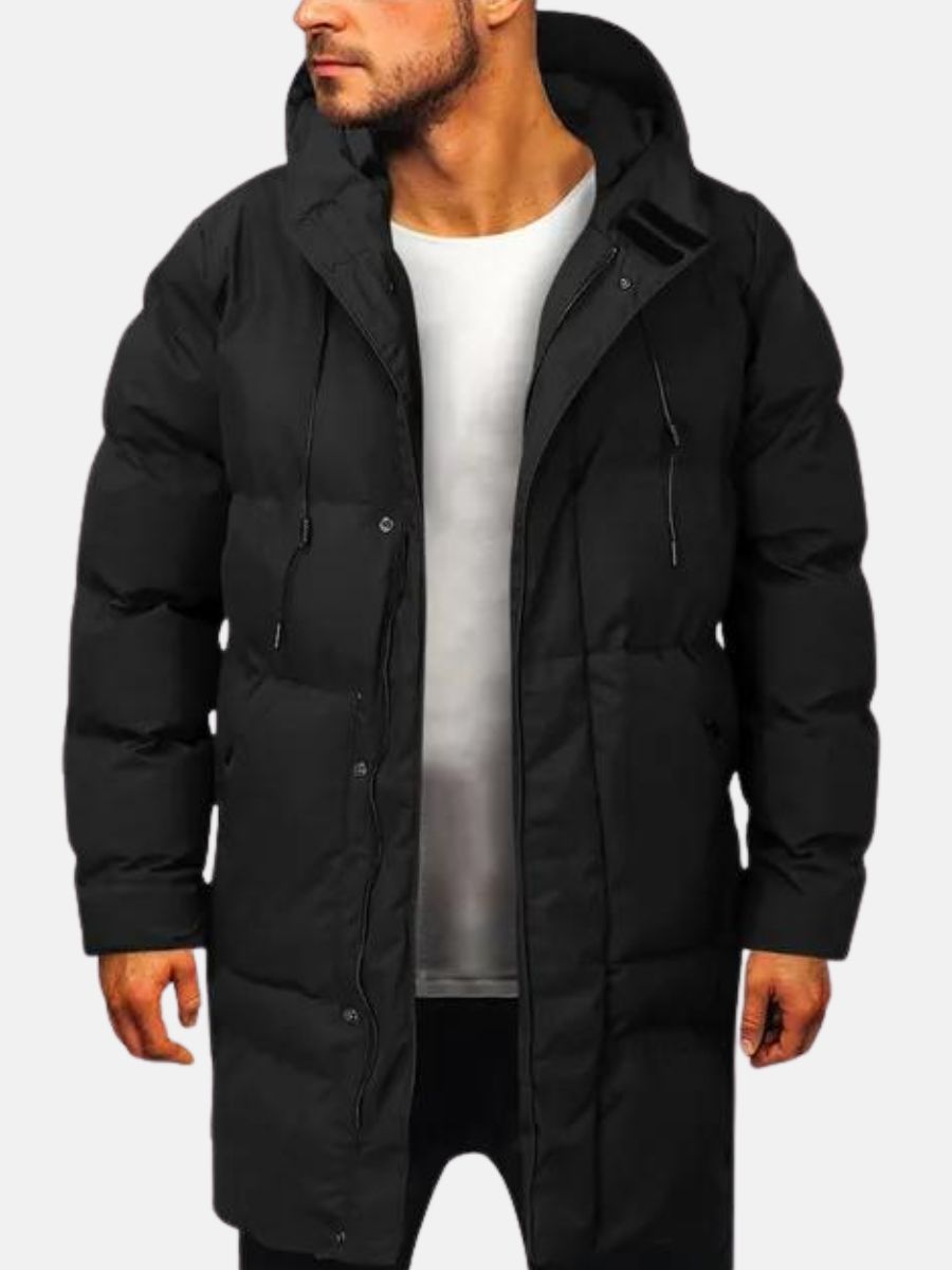 Parka Homme Imperméable Hiver avec Doublure Chaude et Design Moderne - PanierRoyale