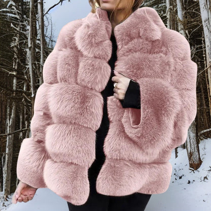 Manteau Femme Long Hiver Élégant et Chaud