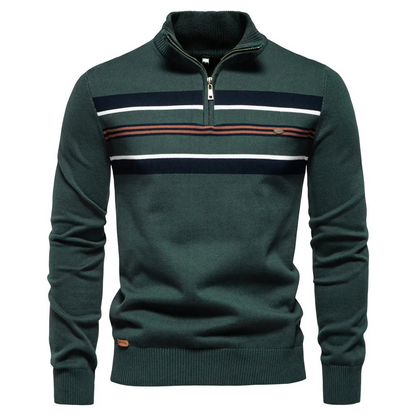 Pull Homme Hiver Zippé et Douillet