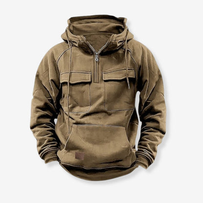 Veste Streetwear Oversize avec Capuche et Poches