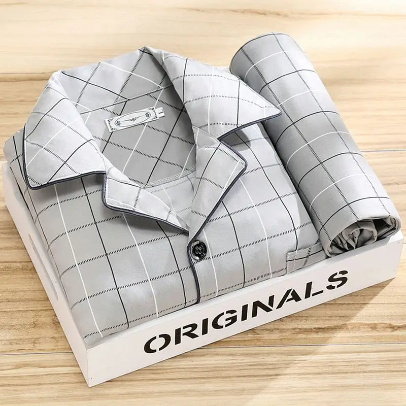 Pyjama Homme en Coton Doux et Confortable