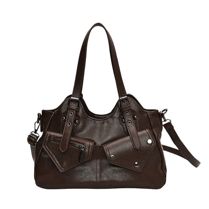 Sac à main femme grande capacité avec poches intérieures