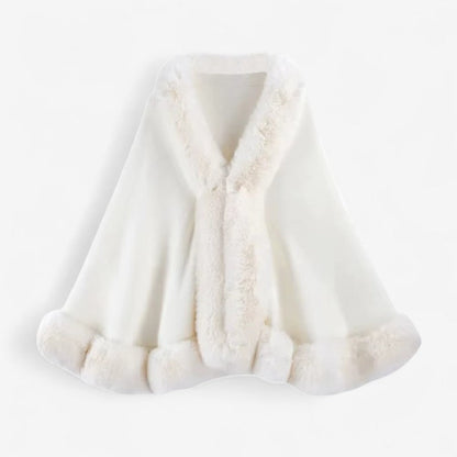 Poncho Grande Taille Doux avec Fermeture Éclair - PanierRoyale