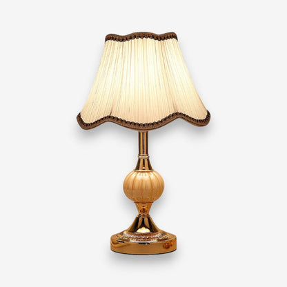 Lampe de Table Design Fleurs en Métal