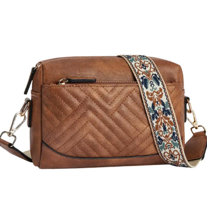 Sac à main femme chic avec fermeture éclair et poignée réglable