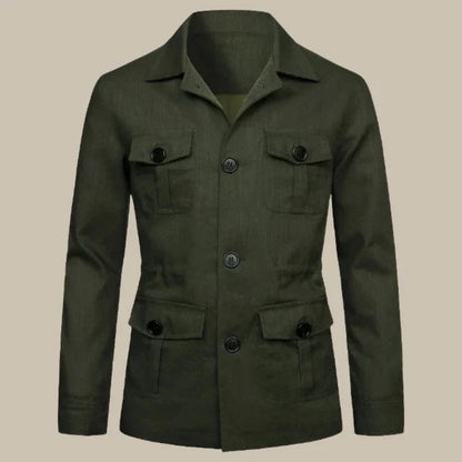Veste Classique Hiver Boutonnée Manches Longues - PanierRoyale
