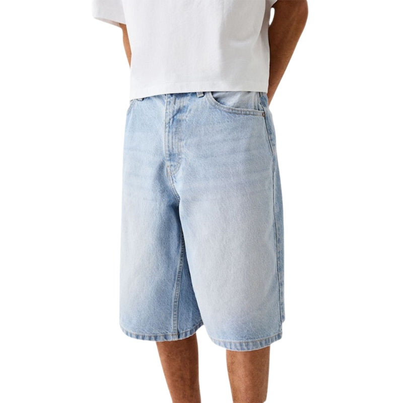 Short Décontracté Large avec Poches et Coupe Détendue