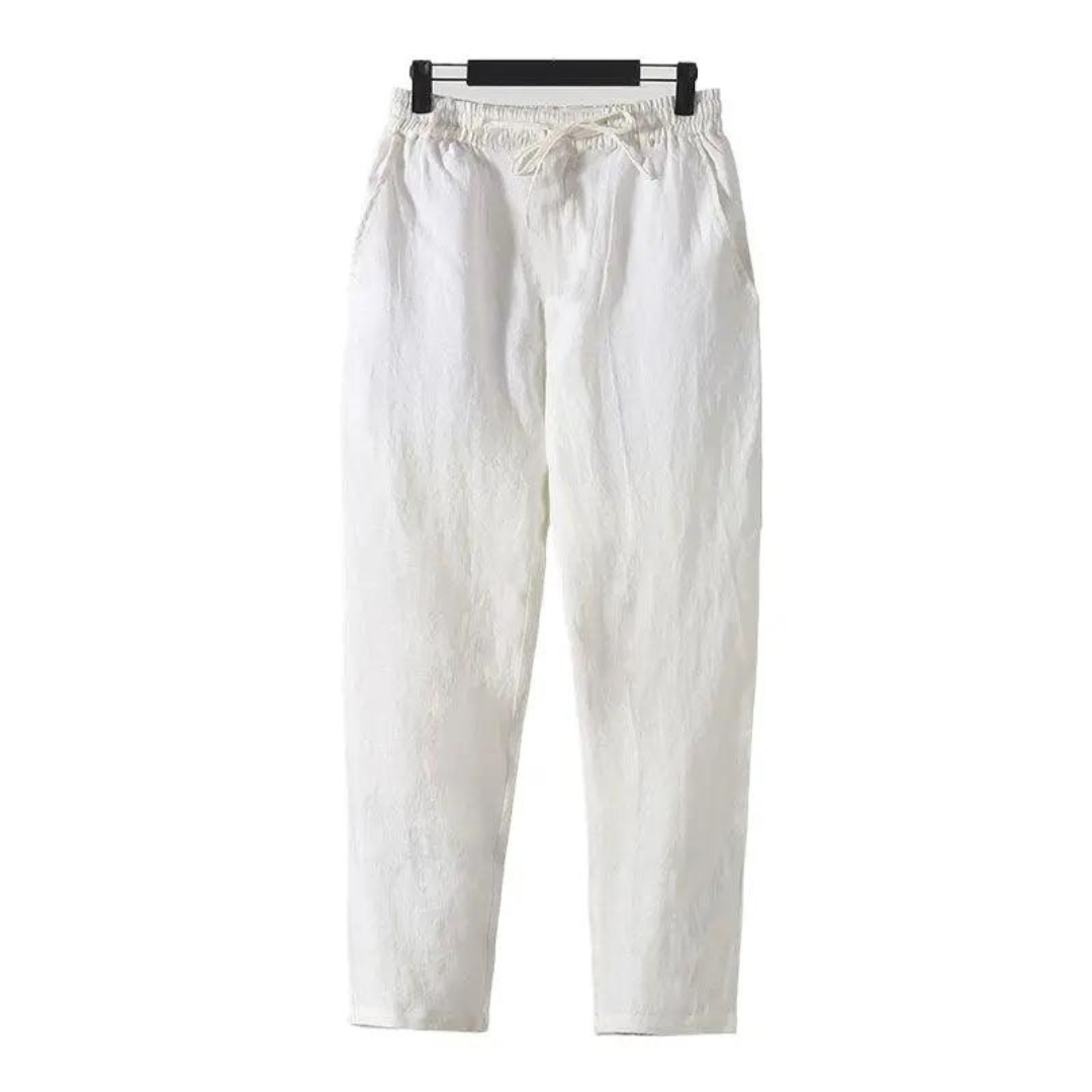Pantalon Lin Homme Léger Été