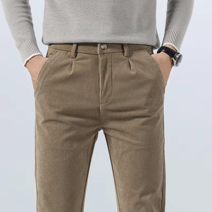 Pantalon Chino Moderne Khaki Homme