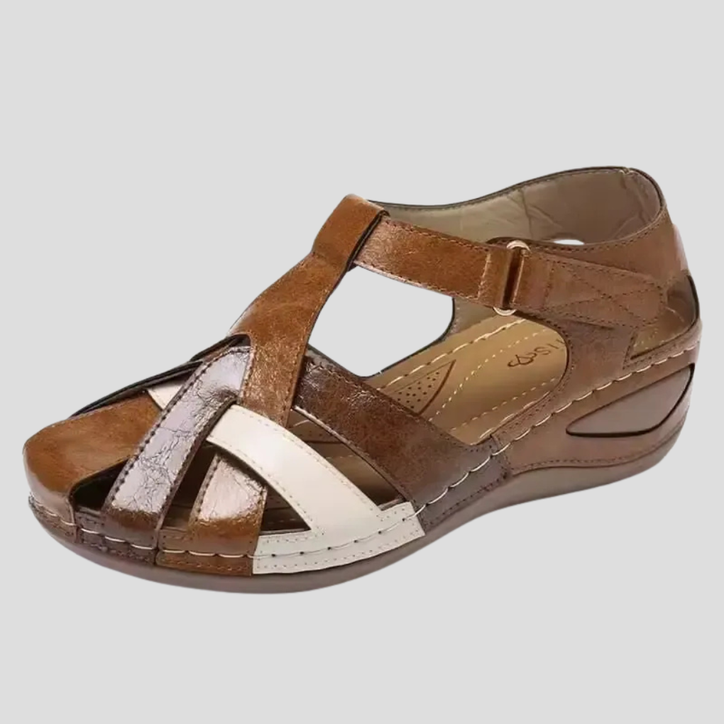 Sandales Tropéziennes en Cuir Confort pour Femmes