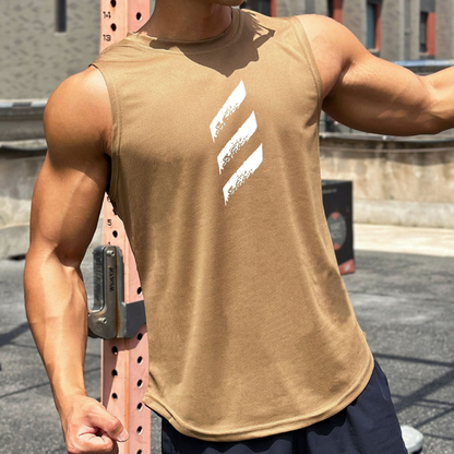 T-shirt Sport Homme Sans Manches Décontracté