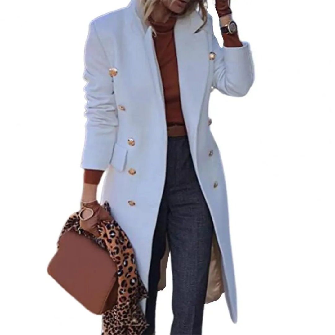 Veste Laine Femme Longue et Chaude pour Hiver