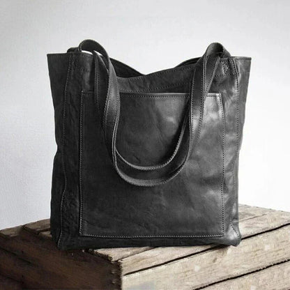 Sac à Main Femme Cuir Imitation avec Poches Intérieures
