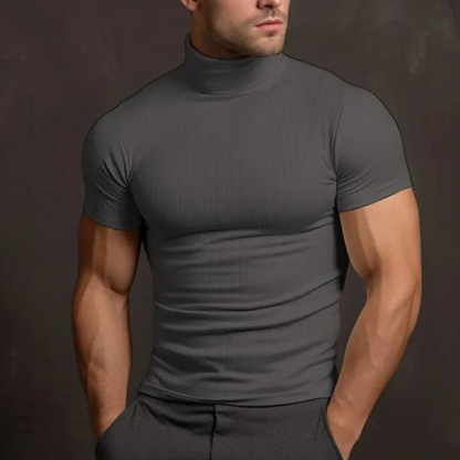 Pull Homme Slim Fit Col Roulé