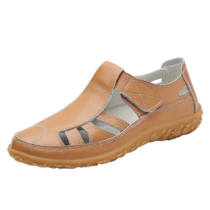 Chaussures Femmes Confortables à Lacets avec Perforations