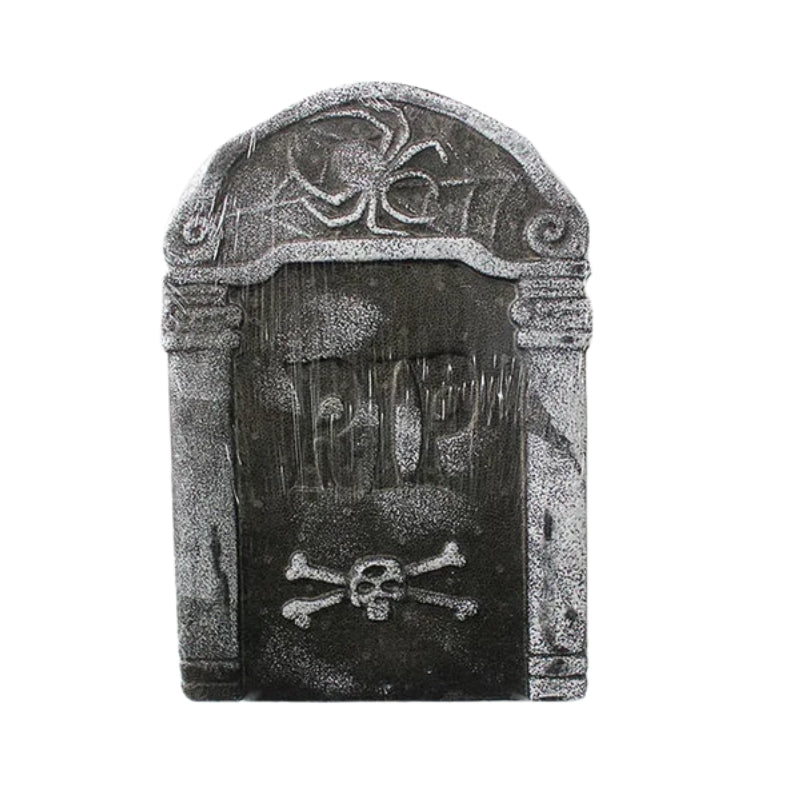 Décoration de Tombe en Mousse Effet Vieilli pour Halloween
