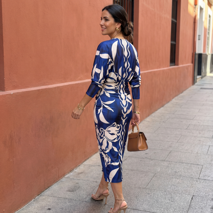 Robe Femme Fluide Coupe Croisée Décolleté en V - PanierRoyale