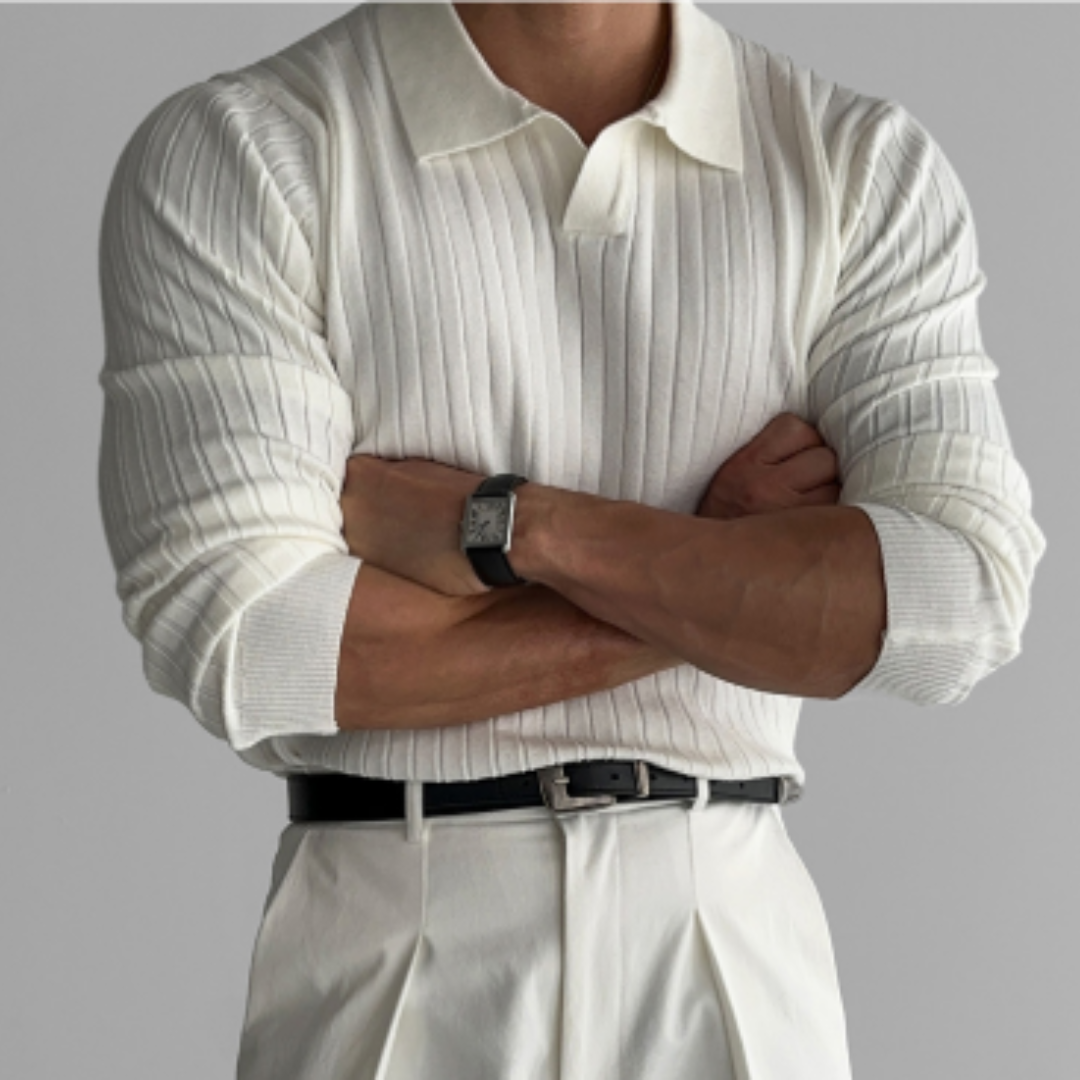 Pull à Col Montant Homme Chaud et Confortable