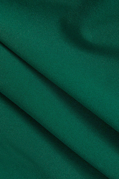 Robe Épaulette Corps Moulant Féminine avec Volants