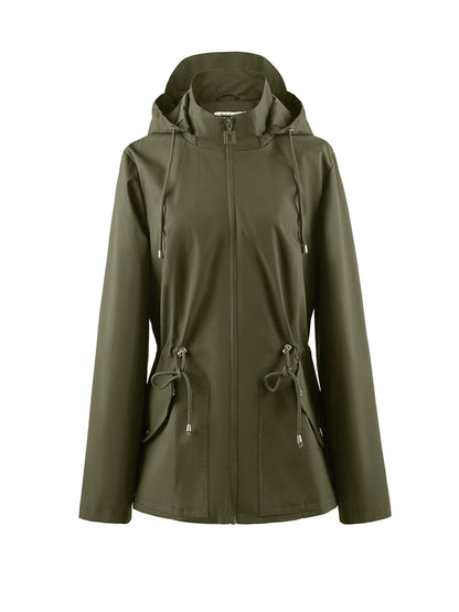 Veste imperméable légère et étanche pour homme
