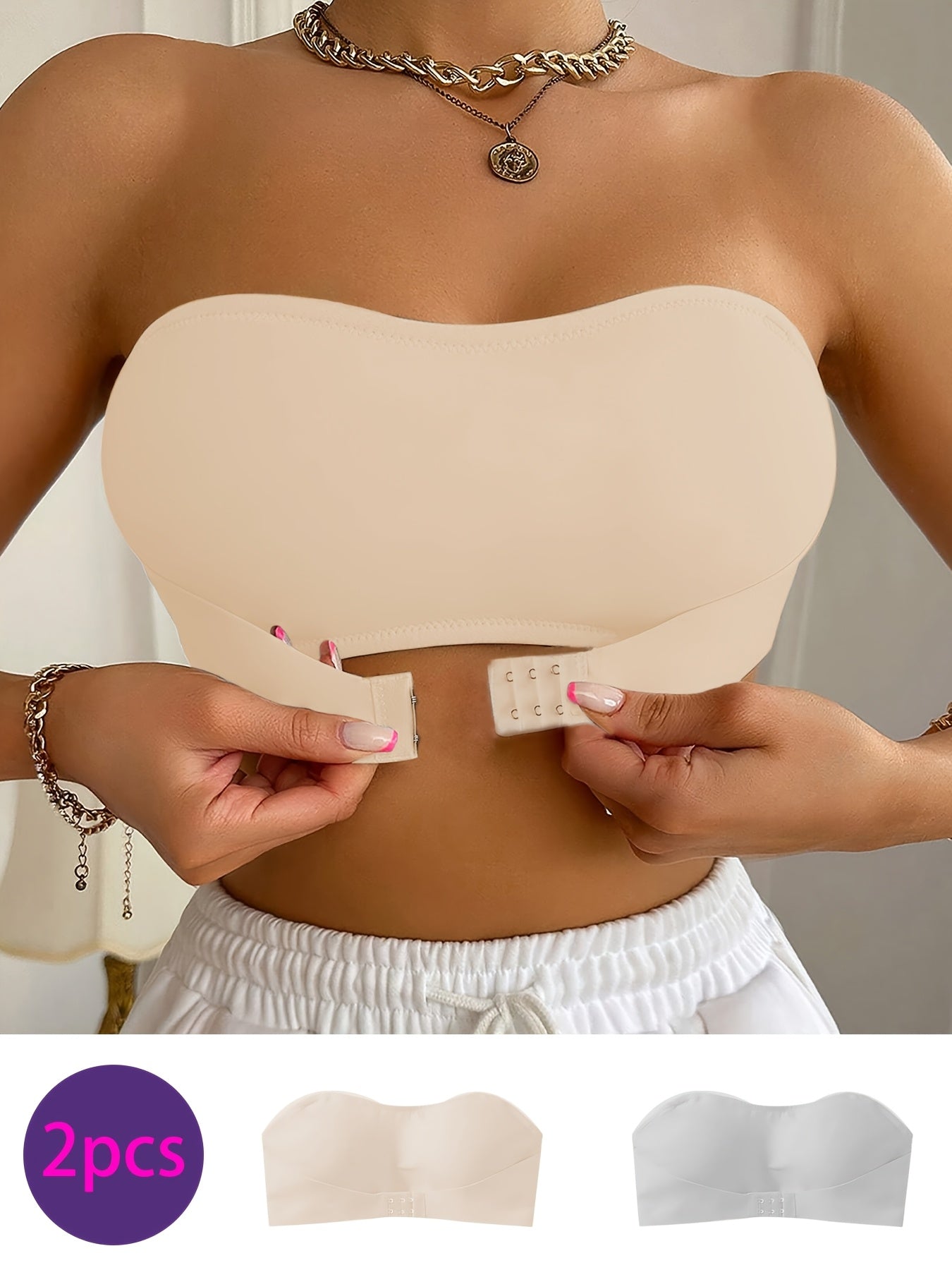 Ensemble Femme Sans Armatures Sans Coussinets avec Bandeau