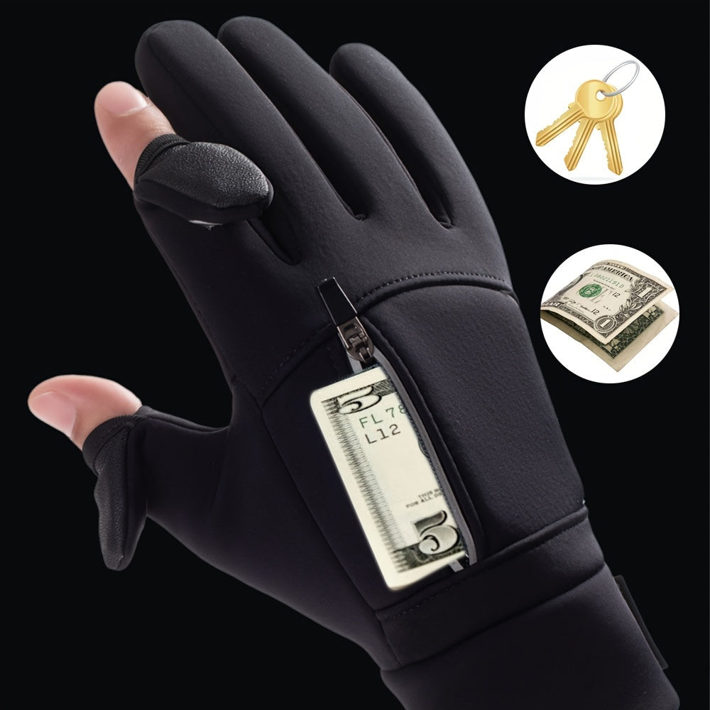 ThermaGrip™ - Gants Chauds et Imperméables pour Écran Tactile