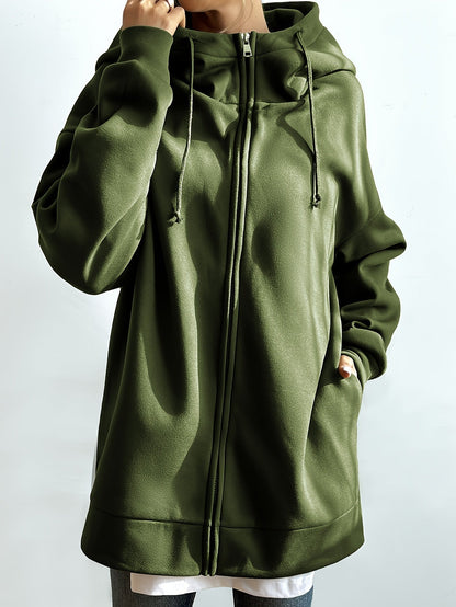 Veste à capuche streetwear confortable et tendance