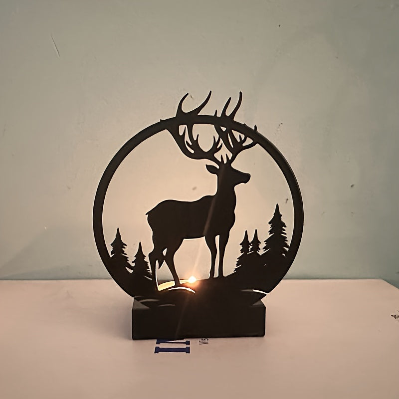 Support de Bougie en Verre Décoration Intérieure - PanierRoyale