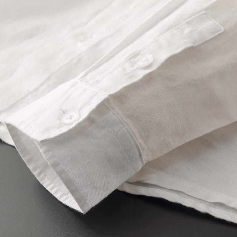 Chemise Homme Décontractée à Manches Longues et Capuche