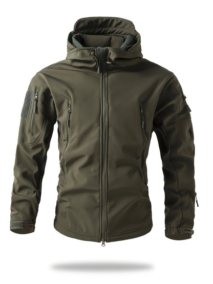 Veste à capuche homme décontractée zippée sport - PanierRoyale