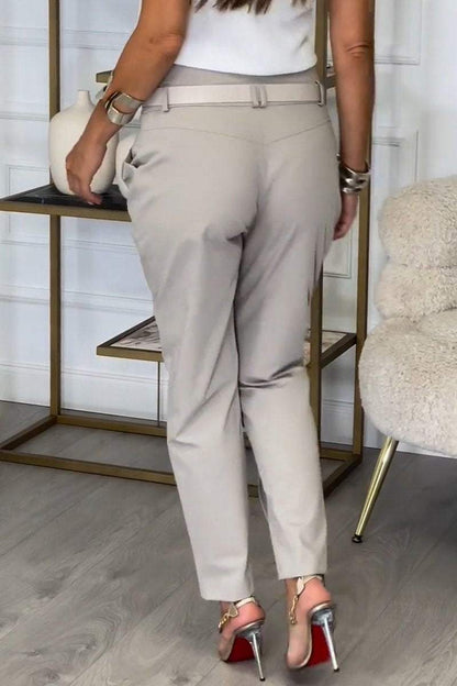 Pantalon Une Pièce Pour Femme Avec Détails Boutons | Décontracté