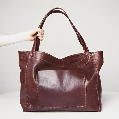 Sac Épaule Cuir Authentique pour Femme Elegant