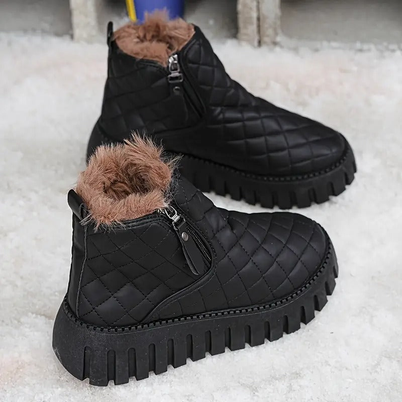 Bottes Cuir Confort Semelle Antidérapante
