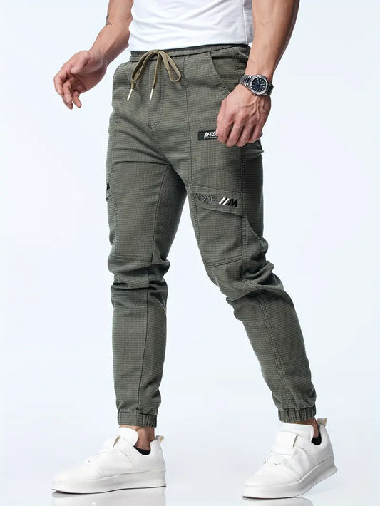 Pantalon Jogger Homme Élastique à Cordons - BerlinGlamour