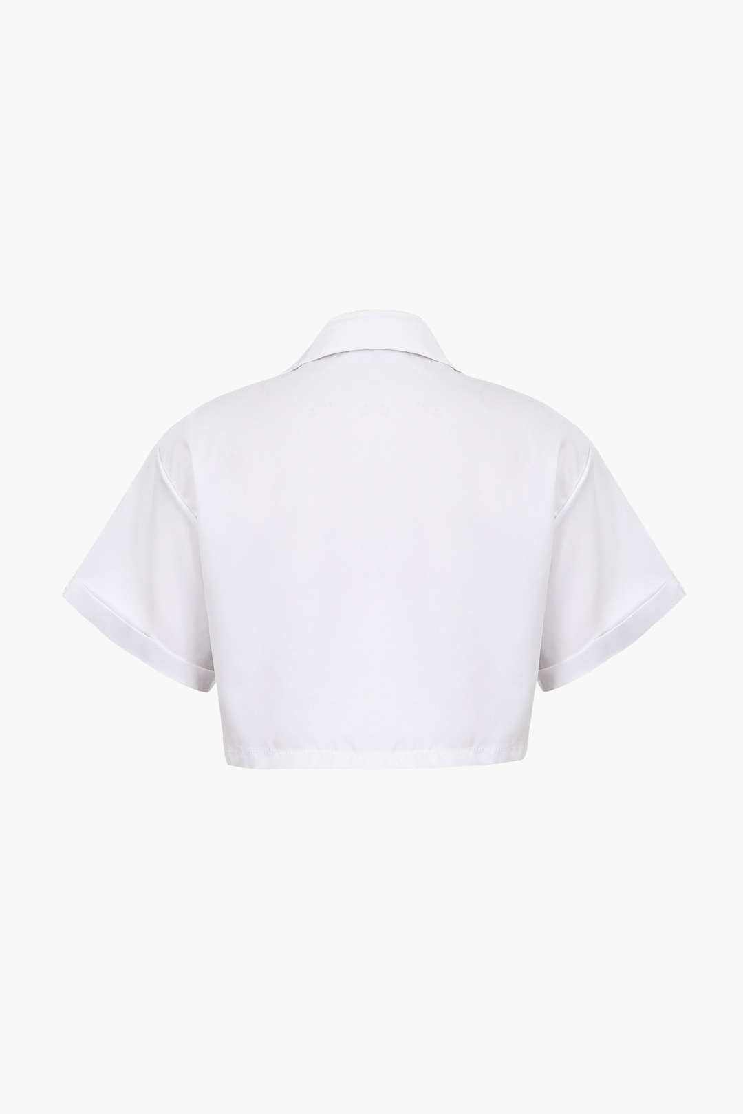 Chemise Femme Manches Courtes Col Chemisé Moderne