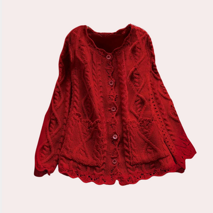 Cardigan Femmes Tricot Chaud et Confortable