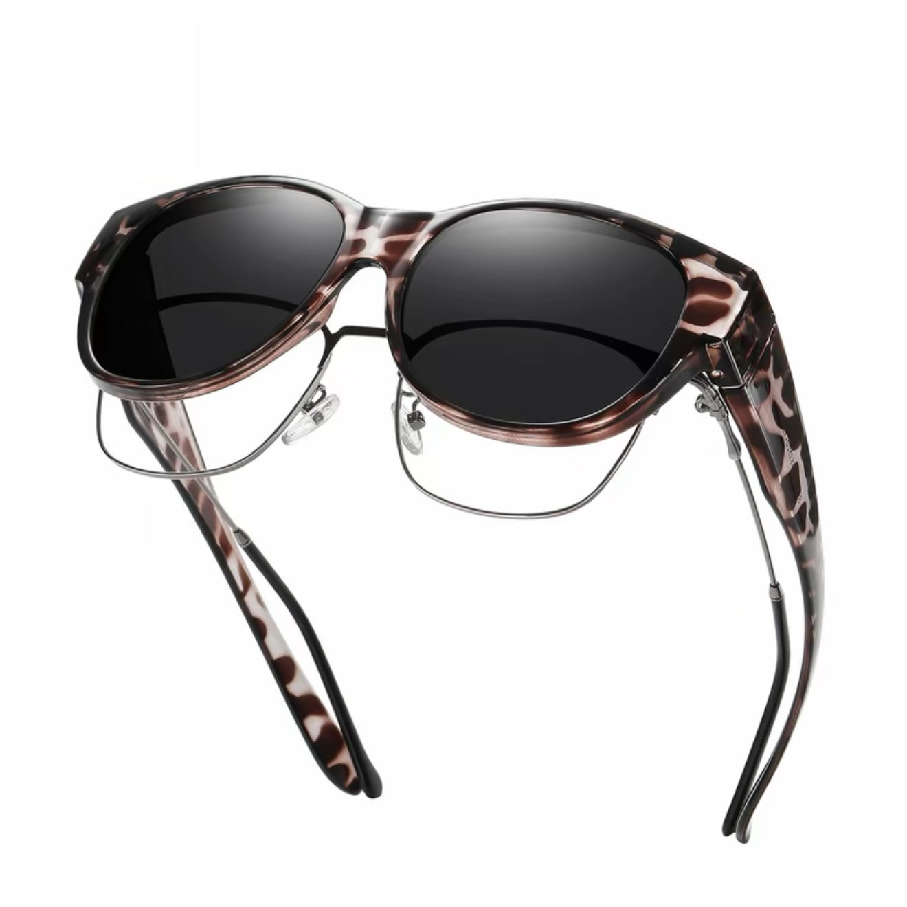 Lunettes de Soleil Femme Polarisées Protection UV400 Style Œil de Chat