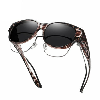 Lunettes de Soleil Femme Polarisées Protection UV400 Style Œil de Chat