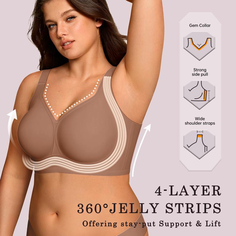 Soutien-gorge Femme Sans Armature Confort Maintien Naturel