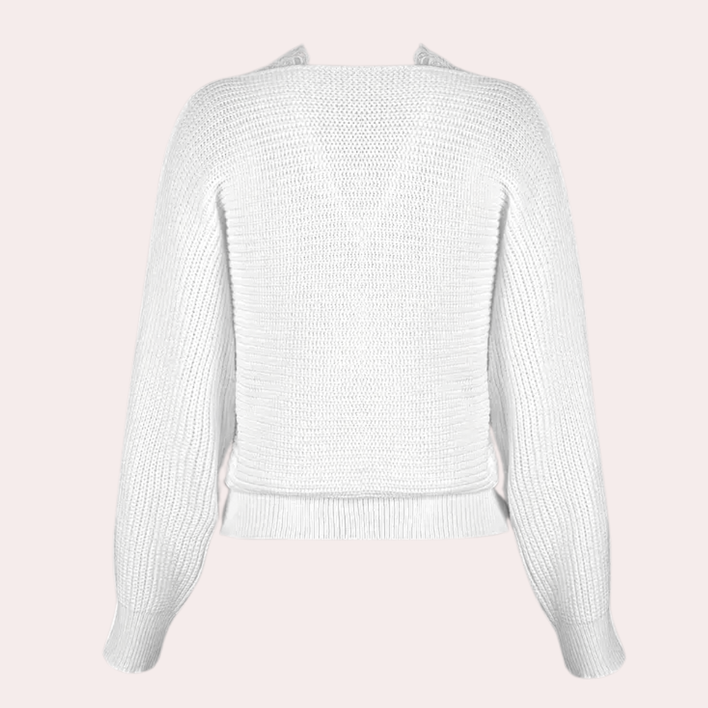 DARCY - Pull à Bretelles en Dentelle Polyvalent pour Femmes
