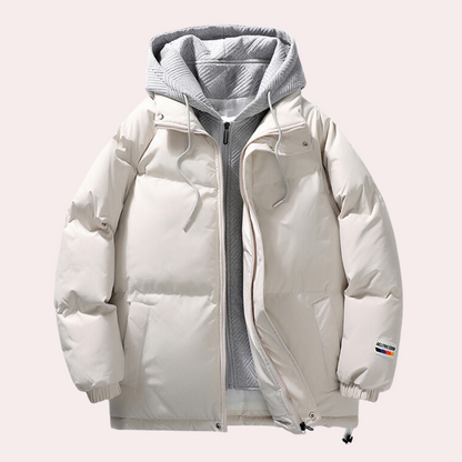 OLMAN - Veste à Capuche Élégante pour Hommes