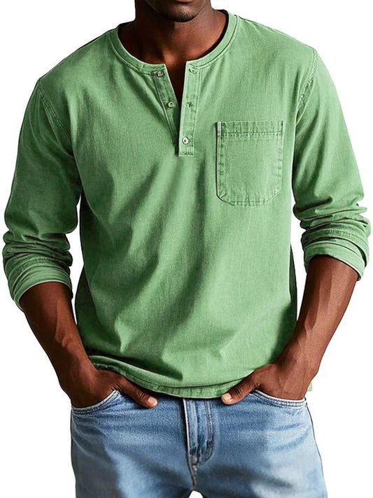 Chemise Homme Décontractée Manche Longue - BerlinGlamour