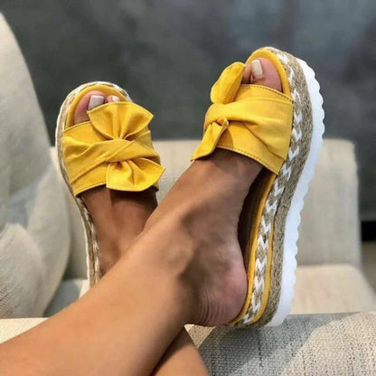 Sandales Plates à Fleurs pour Femme Printemps