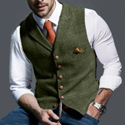 Veste en carreaux élégante pour homme